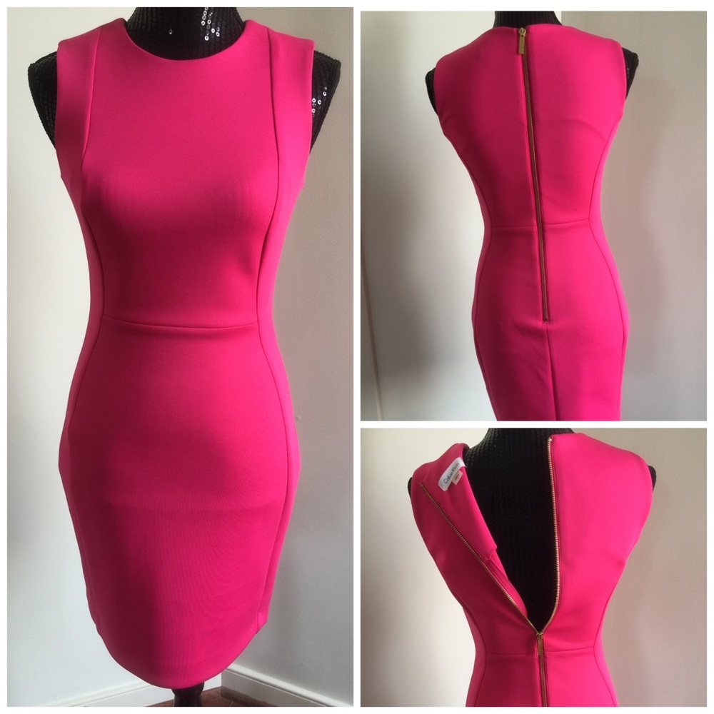 Calvin Klein Dress: Pink